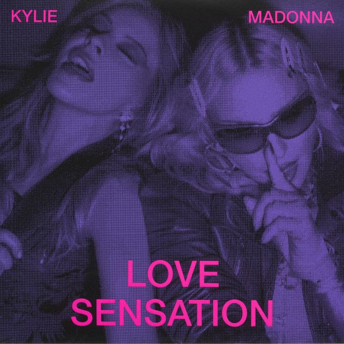 MADONNA / KYLIE MINOGUE – Love Sensation vinyl cover