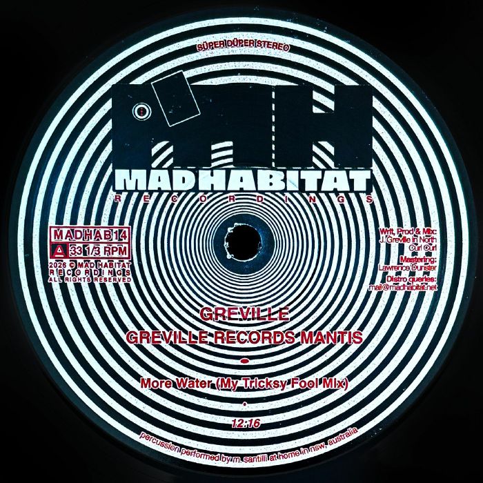 GREVILLE - Greville Records Mantis レコード at Juno Records.
