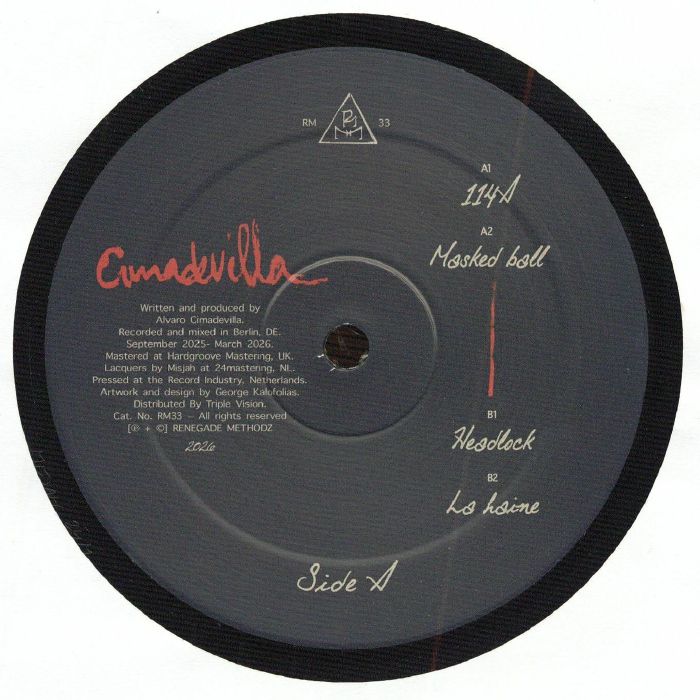 CIMADEVILLA – Headlock vinyl cover