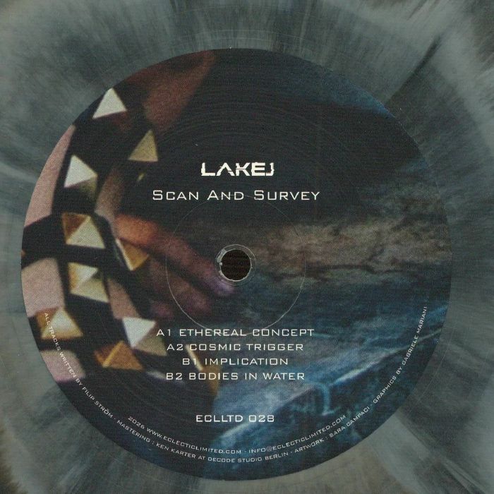 LAKEJ – Scan & Survey vinyl cover