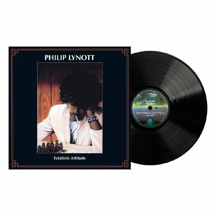Phil Lynott โ Fatalistic Attitude LP, Black, First release of the unreleased 2nd solo album