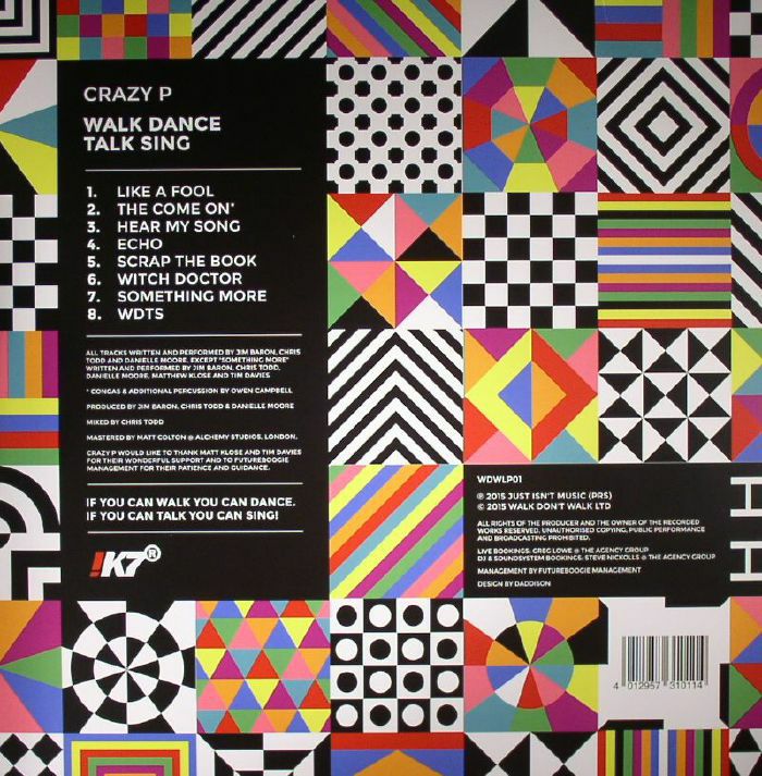 CRAZY P - Walk Dance Talk Sing (B-STOCK) Vinyl at Juno Records.