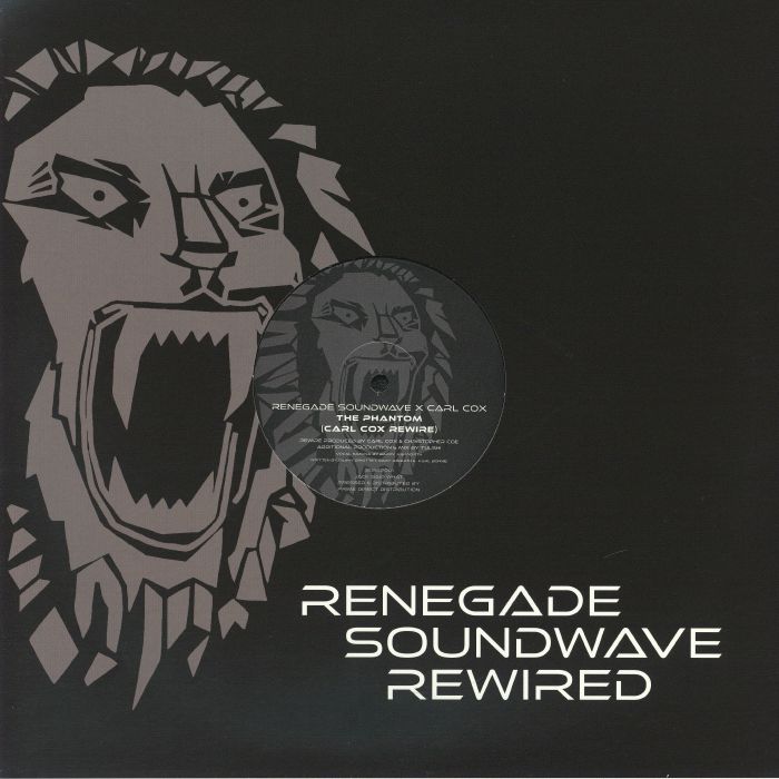 RENEGADE SOUNDWAVE / CARL COX / MR C – The Phantom vinyl cover