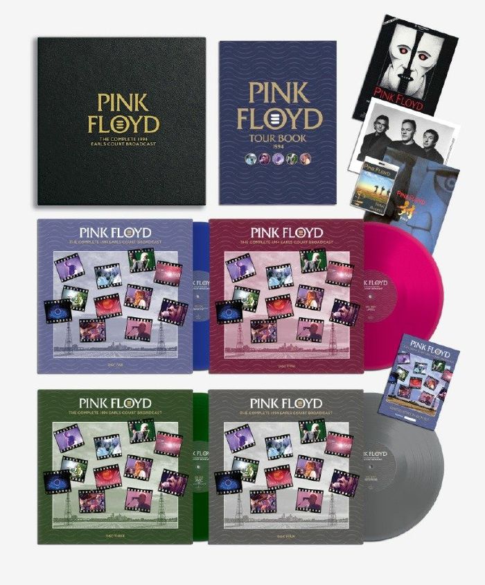 Pink Floyd – The Complete 1994 Earls Court Broadcast 4LP box, Remastered