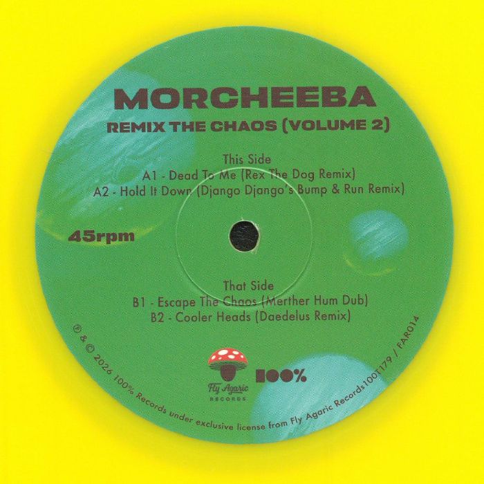 MORCHEEBA – Remix The Chaos: Volume 2 vinyl cover