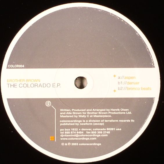 BROTHER BROWN - The Colorado EP