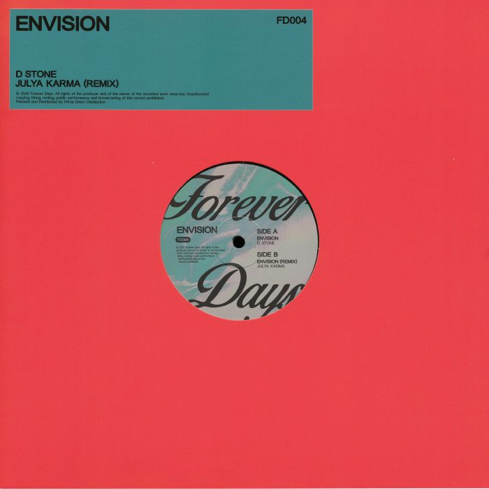D STONE – Envision vinyl cover