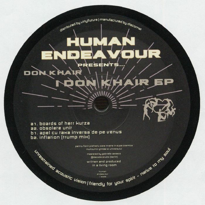 Don KHAIR – I Don Khair EP vinyl cover