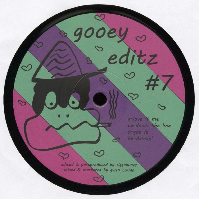 SIGGATUNEZ – Gooey Edits #7 vinyl cover
