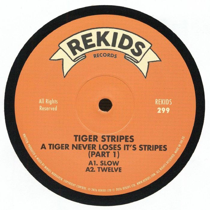 TIGER STRIPES – A Tiger Never Loses Its Stripes Part 1 vinyl cover