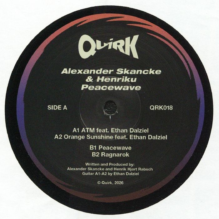 Alexander SKANCKE / HENRIKU – Peacewave vinyl cover