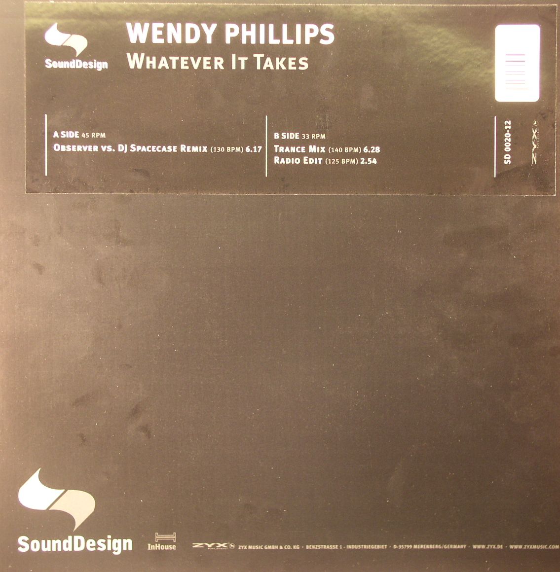 PHILLIPS, Wendy - Whatever It Takes