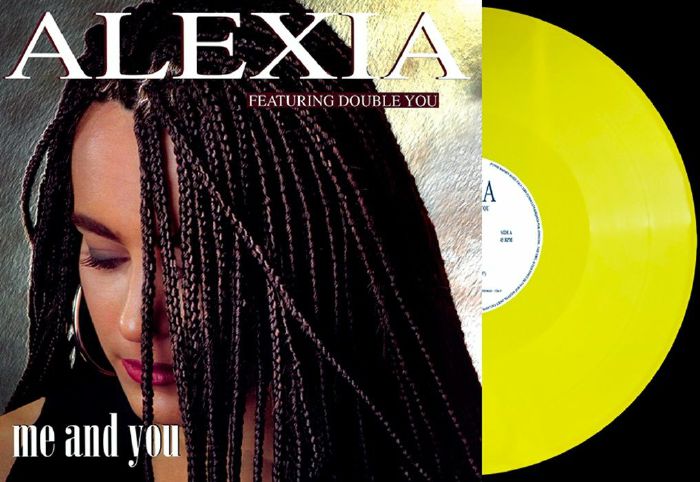 ALEXIA feat DOUBLE YOU – Me & You (reissue) vinyl cover