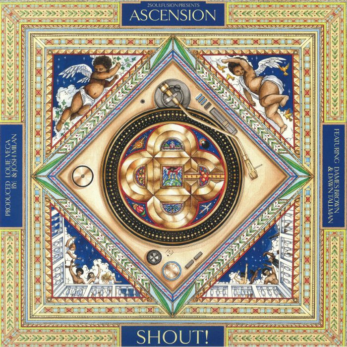 2SOULFUSION presents ASCENSION feat DAMES BROWN / DAWN TALLMAN – Shout! vinyl cover