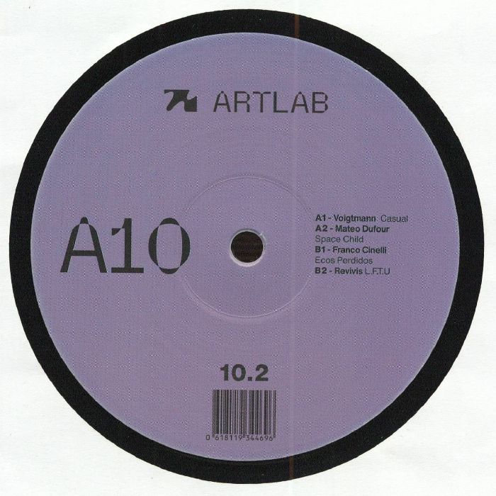 VOIGTMANN / MATEO DUFOUR / FRANCO CINELLI / REVIVIS – Artlab 10 Anniversary Vol 2 vinyl cover