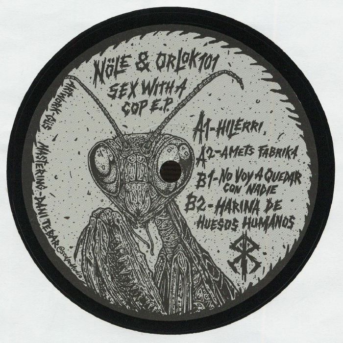 NOLE / ORLOK 101 – Sex With A Cop EP vinyl cover