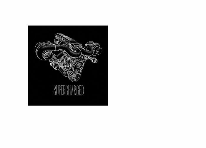 Vadim SVOBODA – Supercharged (2026 repress) vinyl cover