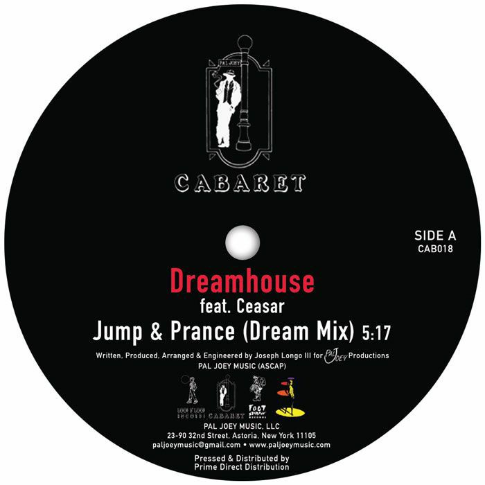 DREAMHOUSE feat CEASAR – Jump & Prance (reissue) vinyl cover