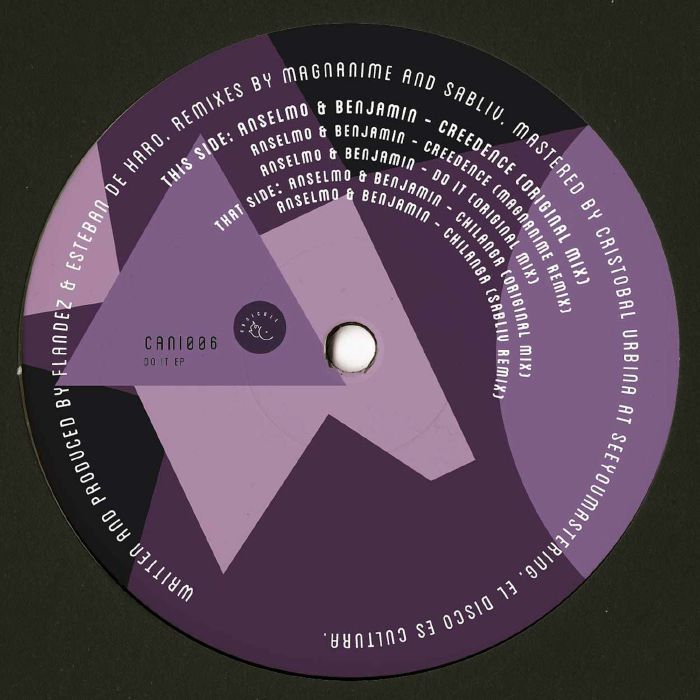 ANSELMO / BENJAMIN – Magnanime vinyl cover