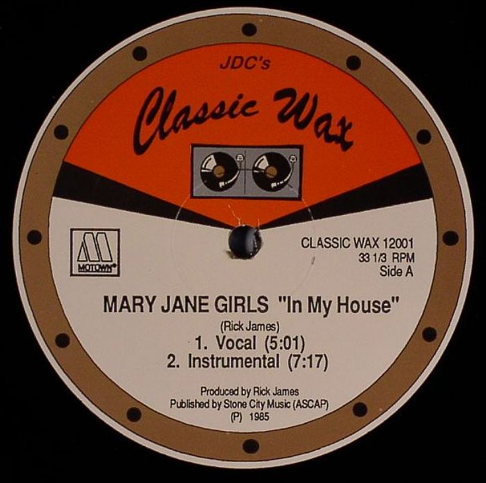 MARY JANE GIRLS/RICK JAMES - In My House