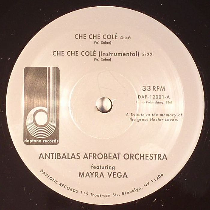 ANTIBALAS AFROBEAT ORCHESTRA feat MAYRA VEGA - Che Che Cole (reissue)