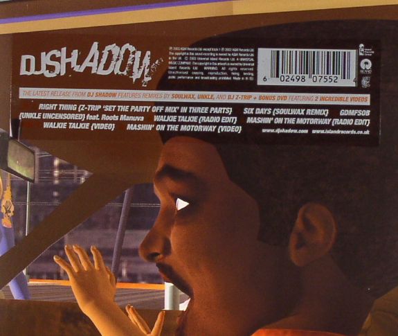 DJ SHADOW - Mashin' On The Motorway