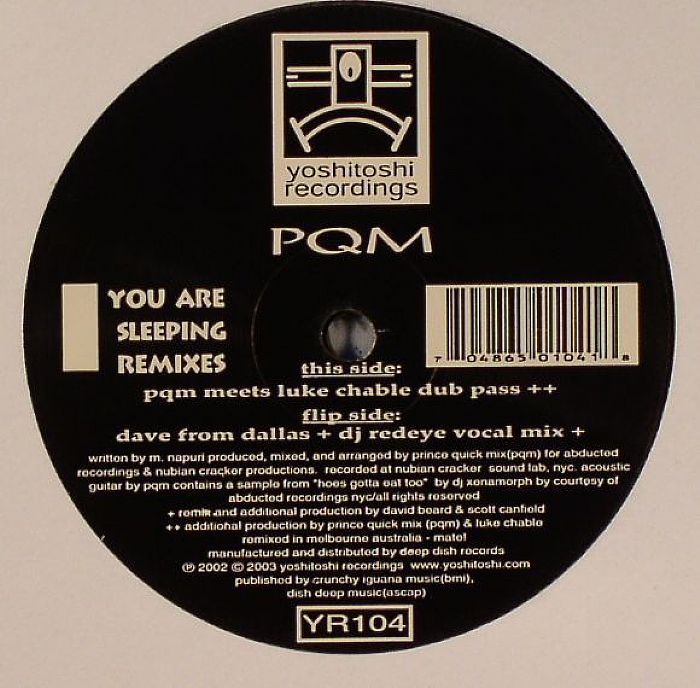PQM - You Are Sleeping (remixes)