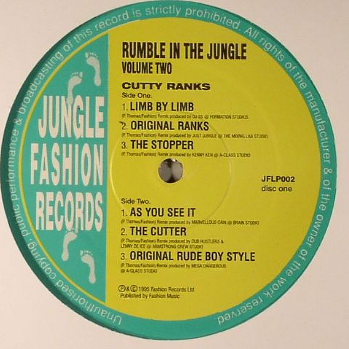 CUTTY RANKS/POISON CHANG - Rumble In The Jungle Volume Two
