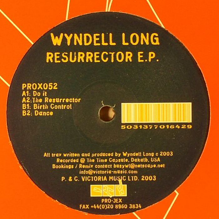 LONG, Wyndell - Resurrector EP