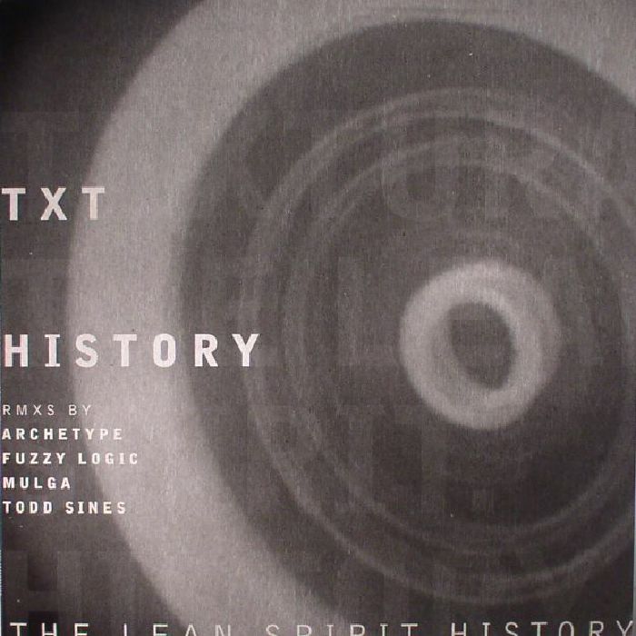 TXT - History (remixes) (warehouse find, slight sleeve wear)
