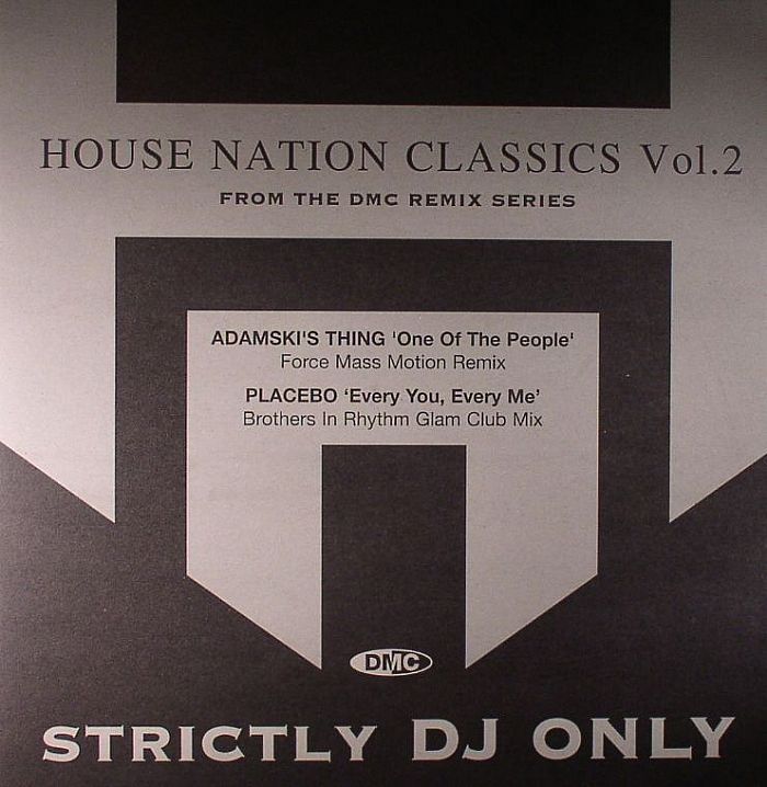 ADAMSKI/PLACEBO - House Nation Classics Vol 2