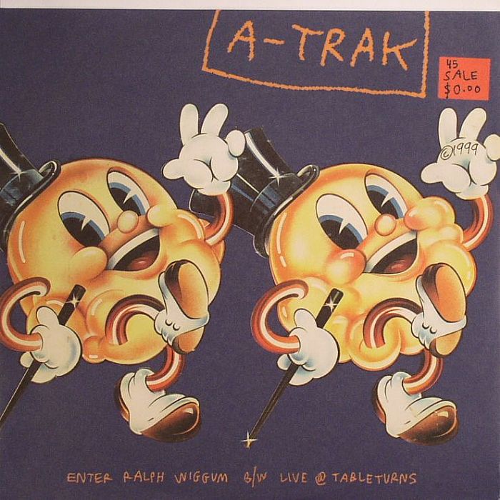 A Trak – Enter Ralph Wiggum vinyl cover