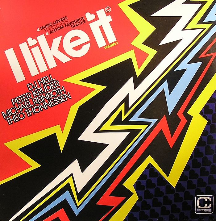 VARIOUS - I Like It Volume 1 (4 Music Lovers Present Their Alltime Favourite Tracks: Compiled by DJ Hell, Peter Kruder, Michael Reinboth, Theo Thonnessen) 