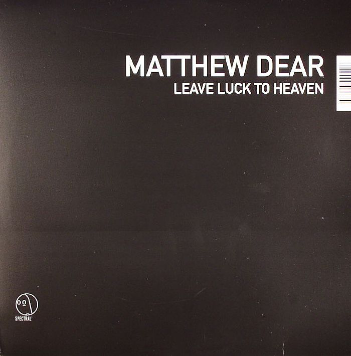 Matthew Dear – Leave Luck To Heaven vinyl cover