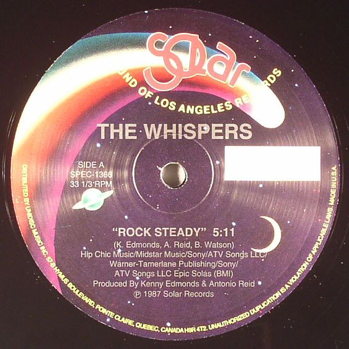 WHISPERS, The - Rock Steady