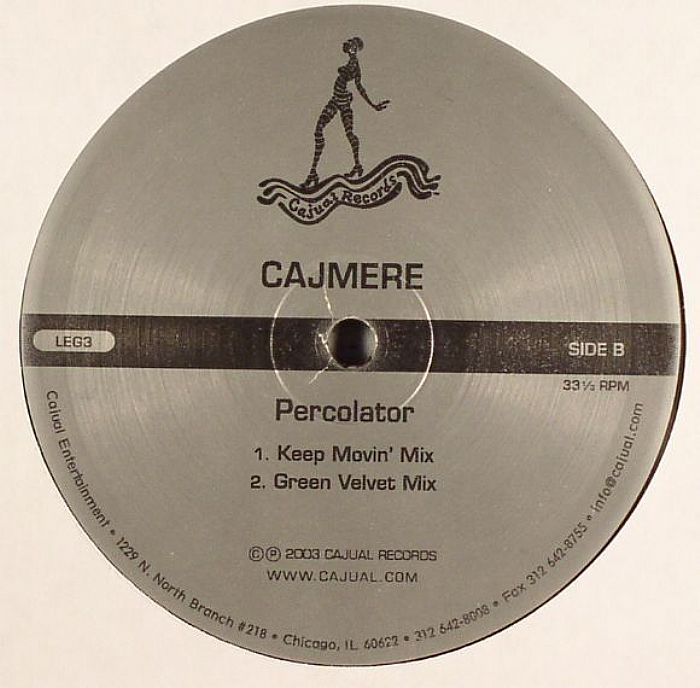 CAJMERE Percolator vinyl at Juno Records.