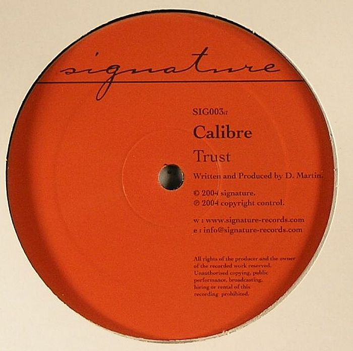 CALIBRE - Trust