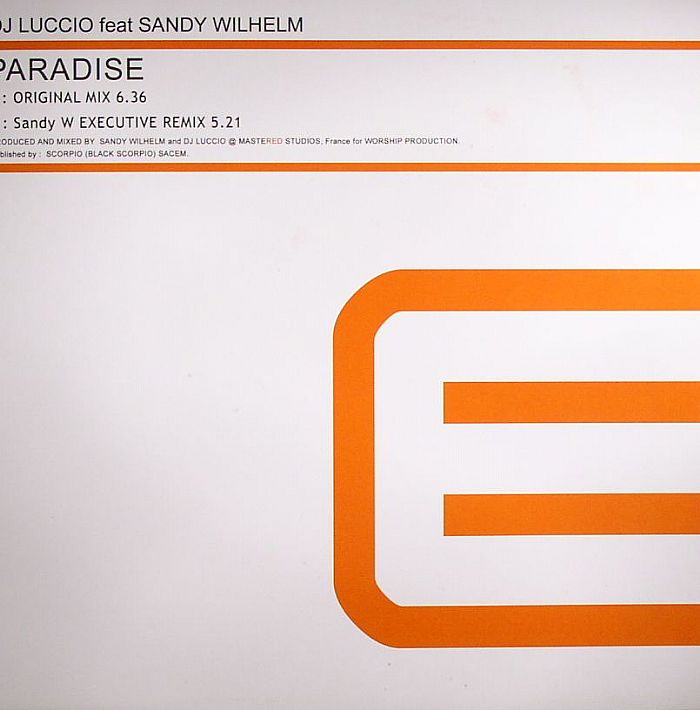 DJ LUCCIO feat SANDY WILHELM - Paradise