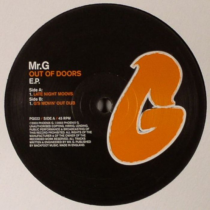 MR G - Out Of Doors EP
