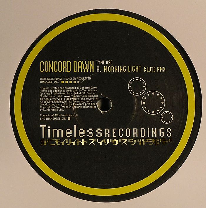 CONCORD DAWN - Morning Light (Klute remix)