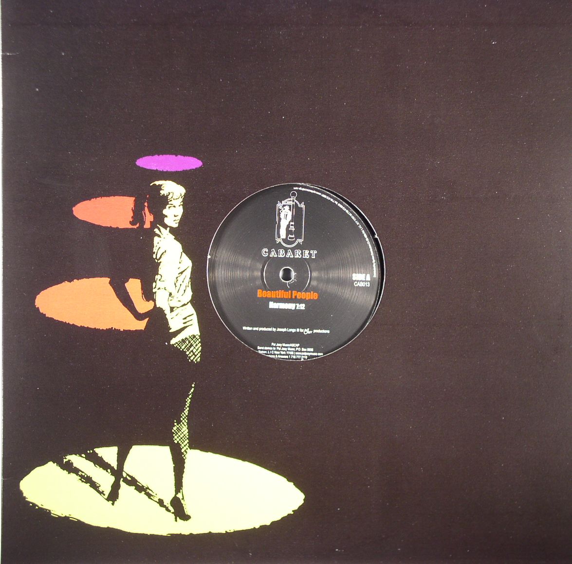 Beautiful People – Harmony vinyl cover
