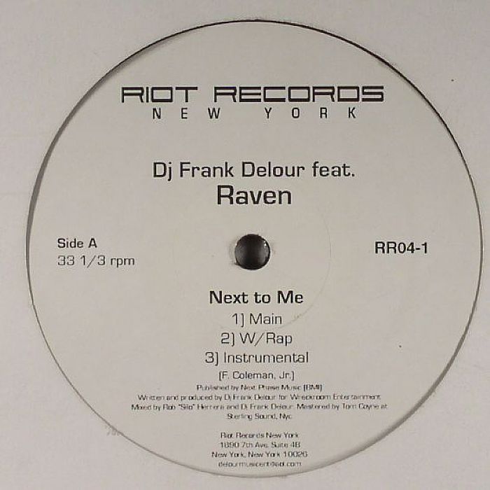 DJ Frank Delour | Raven – I Like vinyl cover