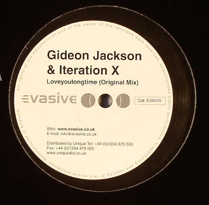 JACKSON, Gideon & ITERATION X - Loveyoulongtime