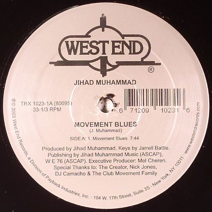 MUHAMMAD, Jihad/JEROME PINDER - Movement Blues