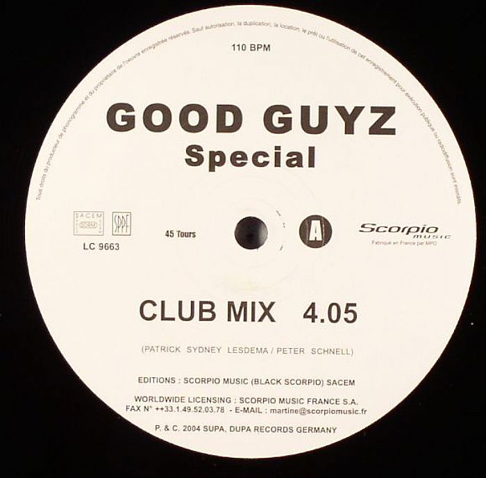 GOOD GUYZ - Special (club mix)