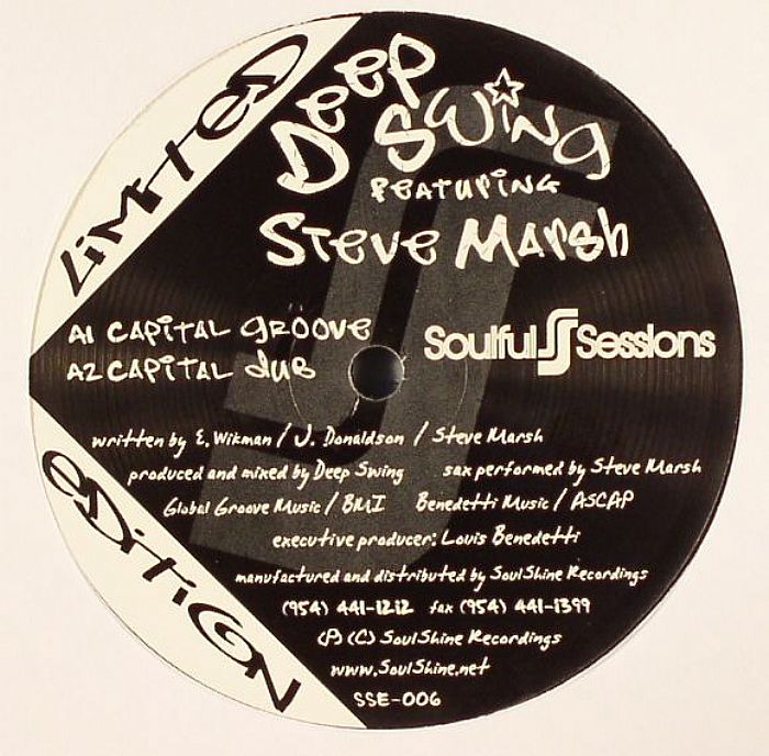 DEEP SWING feat STEVE MARSH - Capital Groove