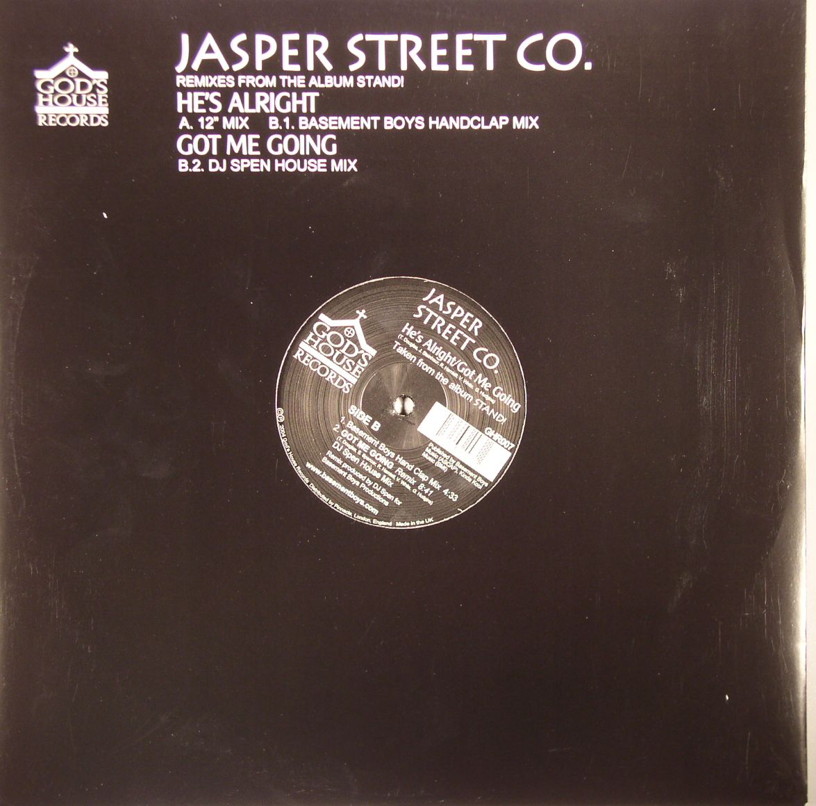 JASPER STREET CO - He's Alright