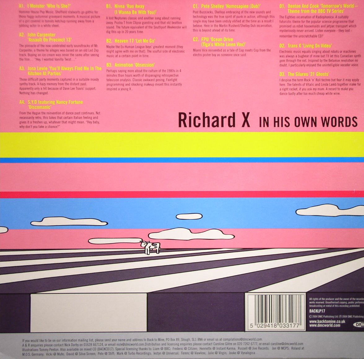 RICHARD X/VARIOUS - Back To Mine