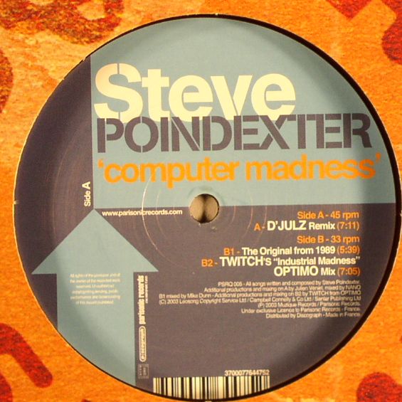 POINDEXTER, Steve - Computer Madness