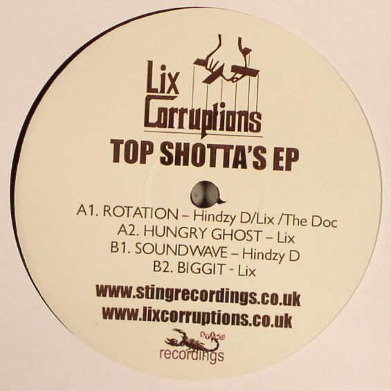 HINDZY D/LIX/THE DOC - Top Shotta's EP